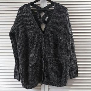 Lumiere knitted button cardigan